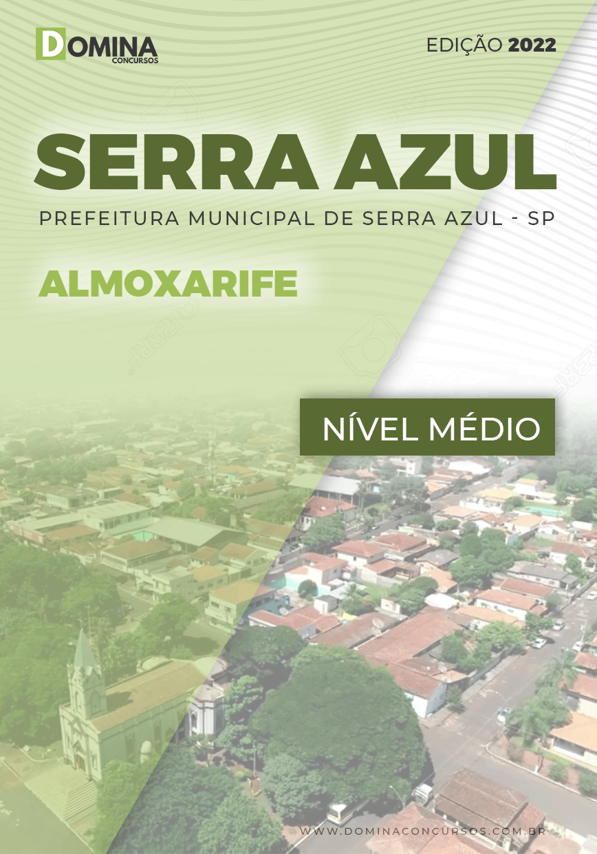 Apostila Concurso Pref Serra Azul SP 2022 Almoxarifado