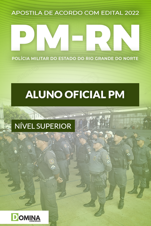 Apostila Digital Concurso PM RN 2022 Aluno Oficial PM