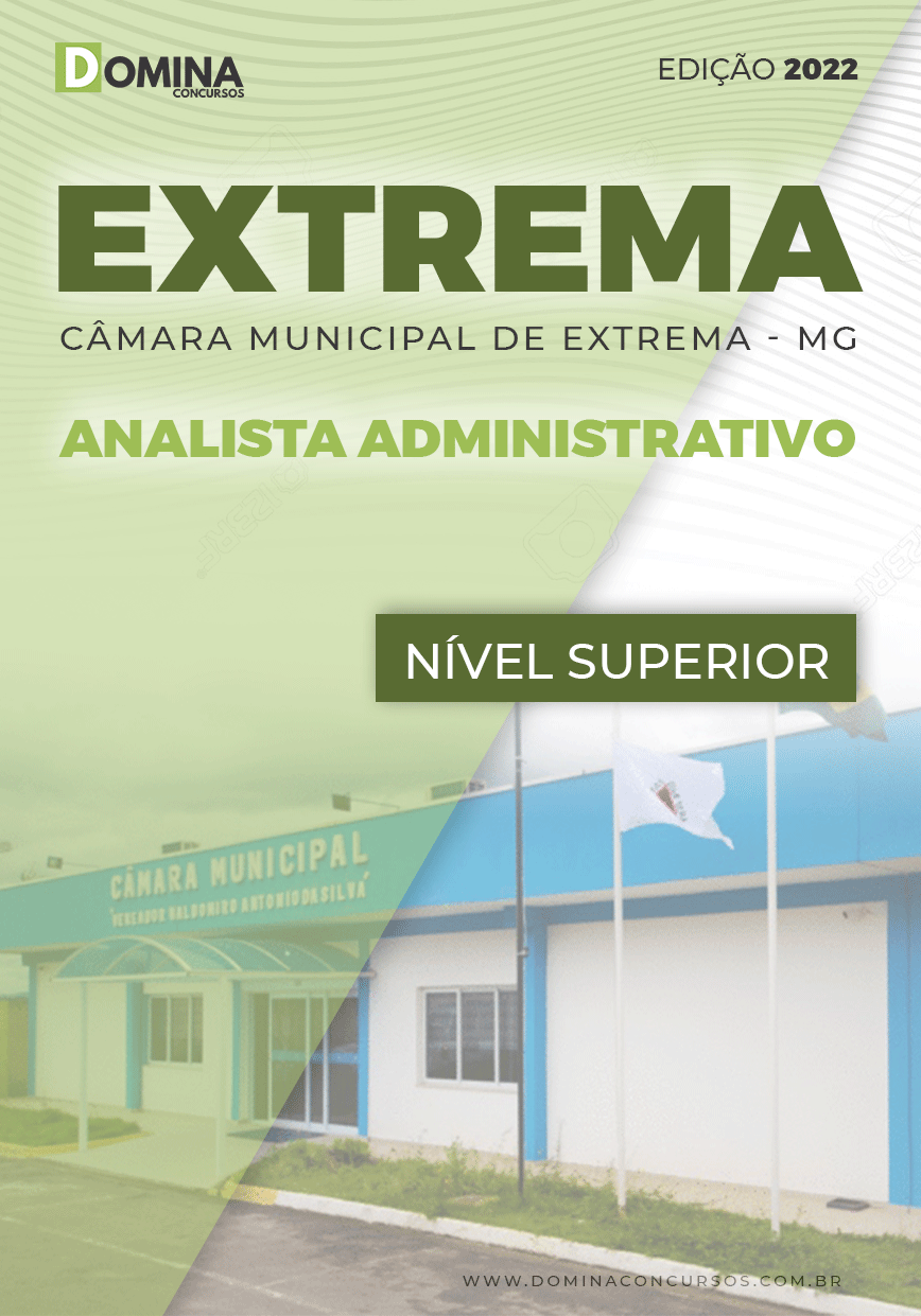 Apostila Câmara Extrema MG 2022 Analista Administrativo