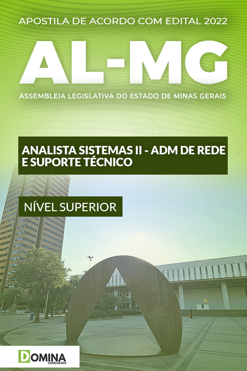 Apostila AL MG 2022 Analista II Administração de Rede