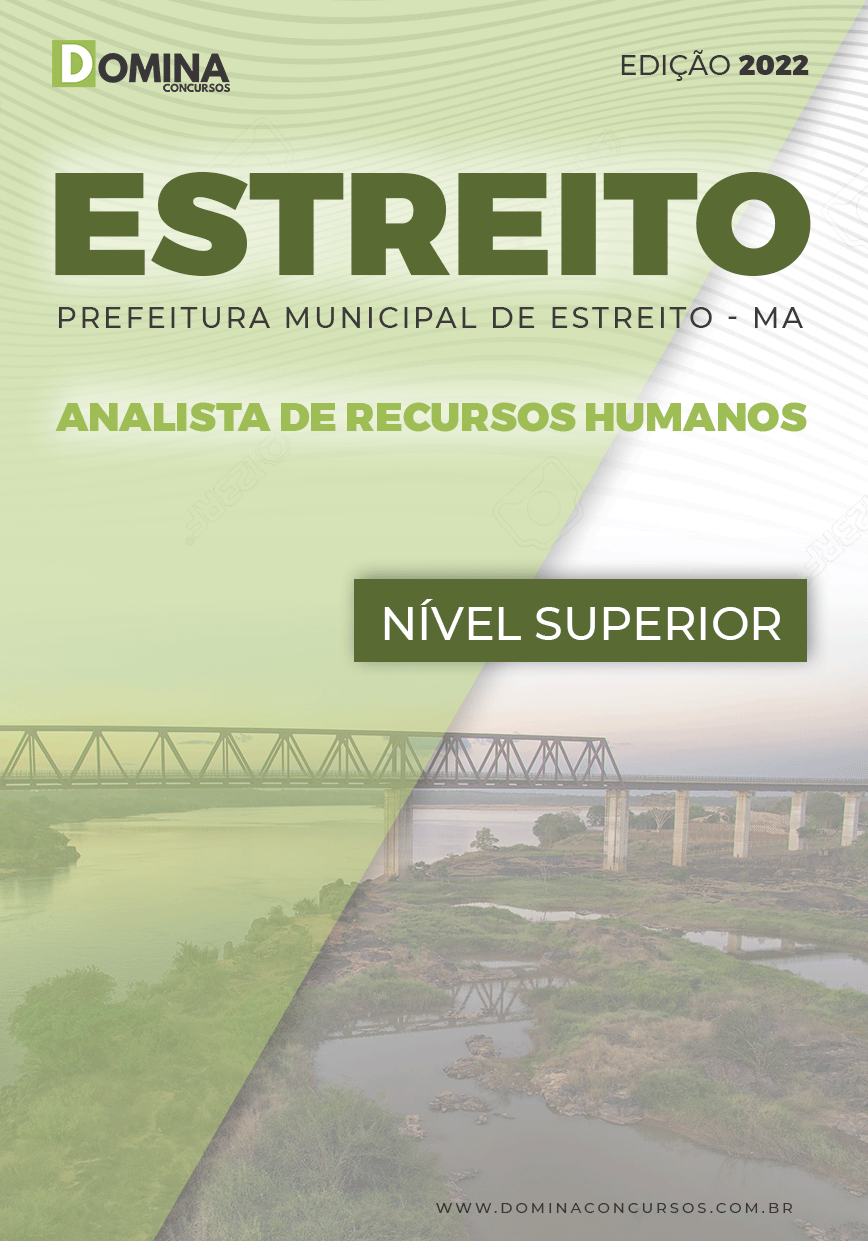 Apostila Pref Estreito MA 2022 Analista Recurso Humanos