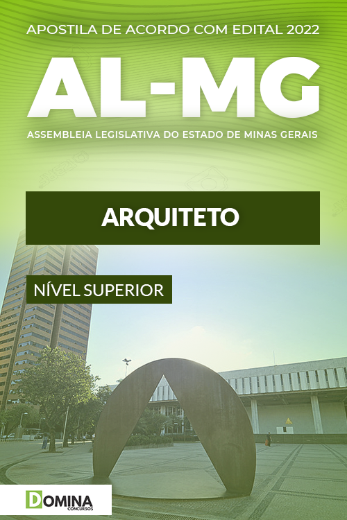 Apostila Digital Concurso Público AL MG 2022 Arquiteto