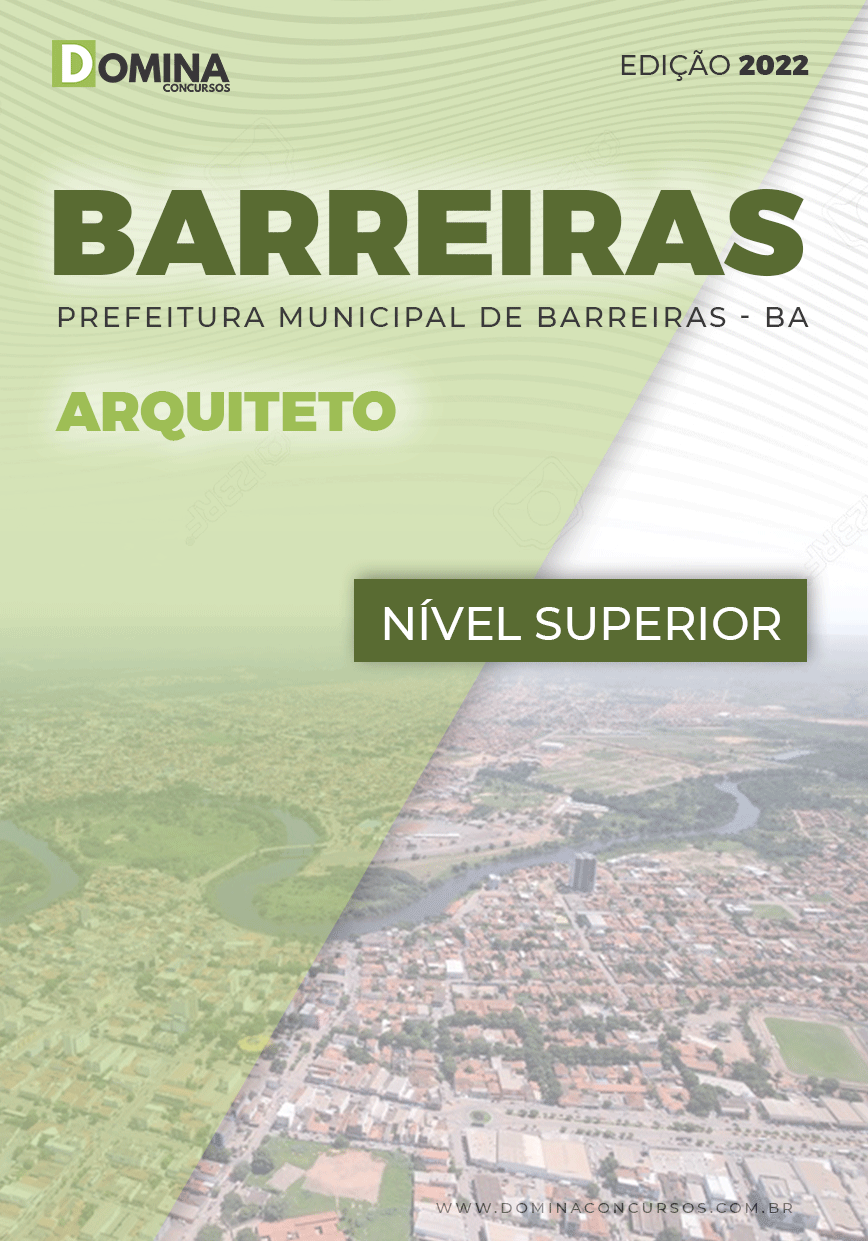 Apostila Concurso Pref Barreiras BA 2022 Arquiteto