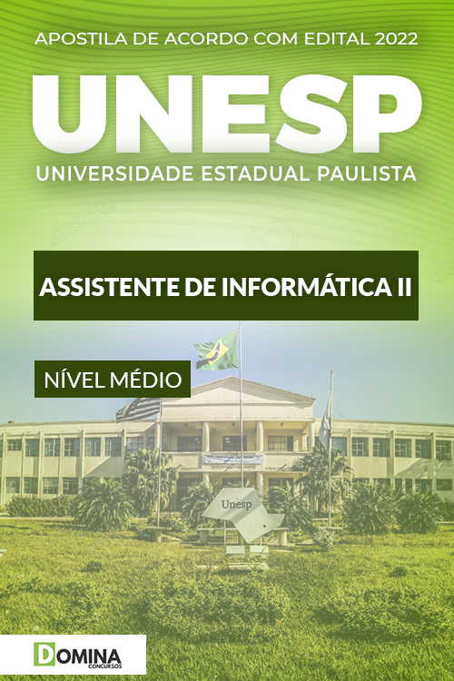 Apostila Concurso UNESP 2022 Assistente Informática