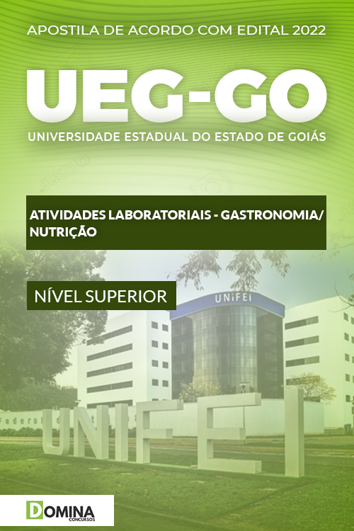 Apostila UEG GO 2022 Atividades Laboratoriais Gastronomia Nutrição