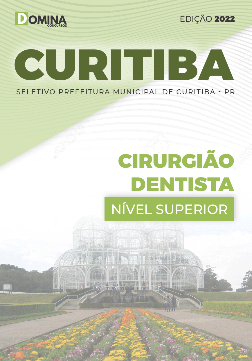 Apostila Digital Pref Curitiba PR 2022 Cirurgião Dentista