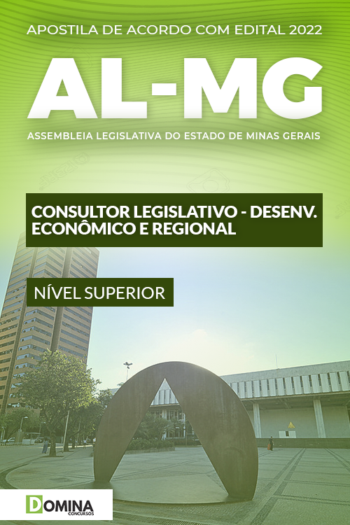 Apostila AL MG 2022 Consultor Desenvolvimento Econômico