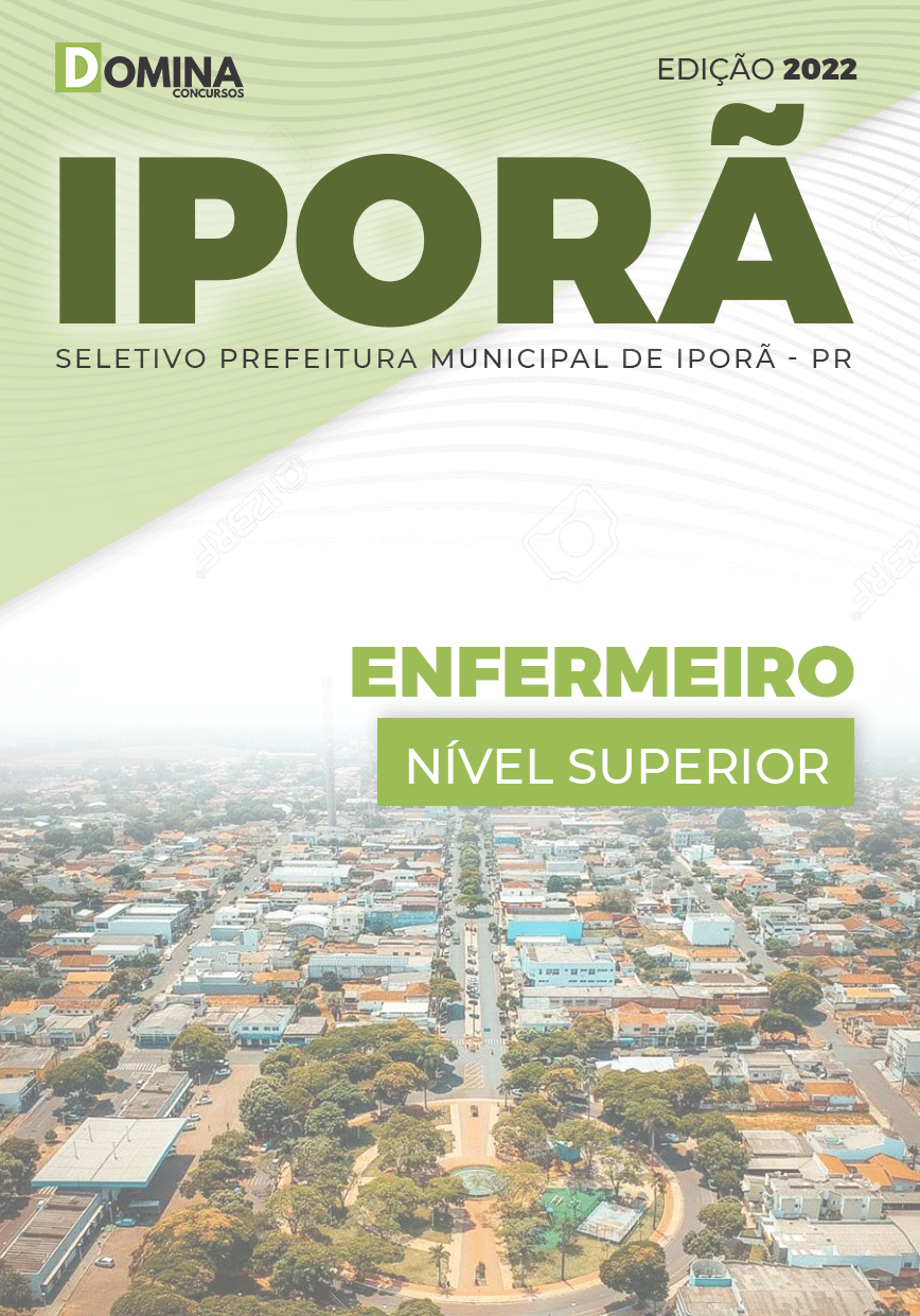 Apostila Digital Concurso Pref Iporã PR 2022 Enfermeiro