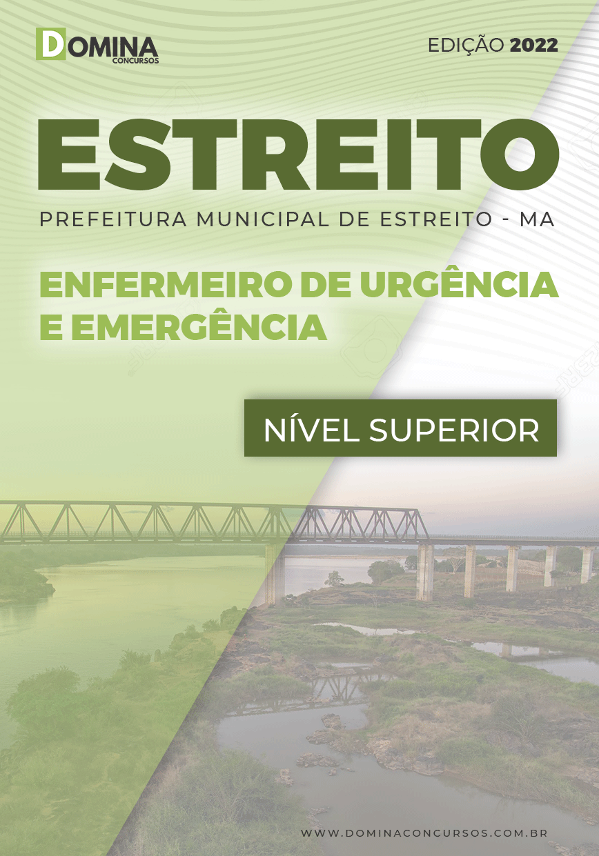 Apostila CPref Estreito MA 2022 Enfermeiro Urgência Emergência