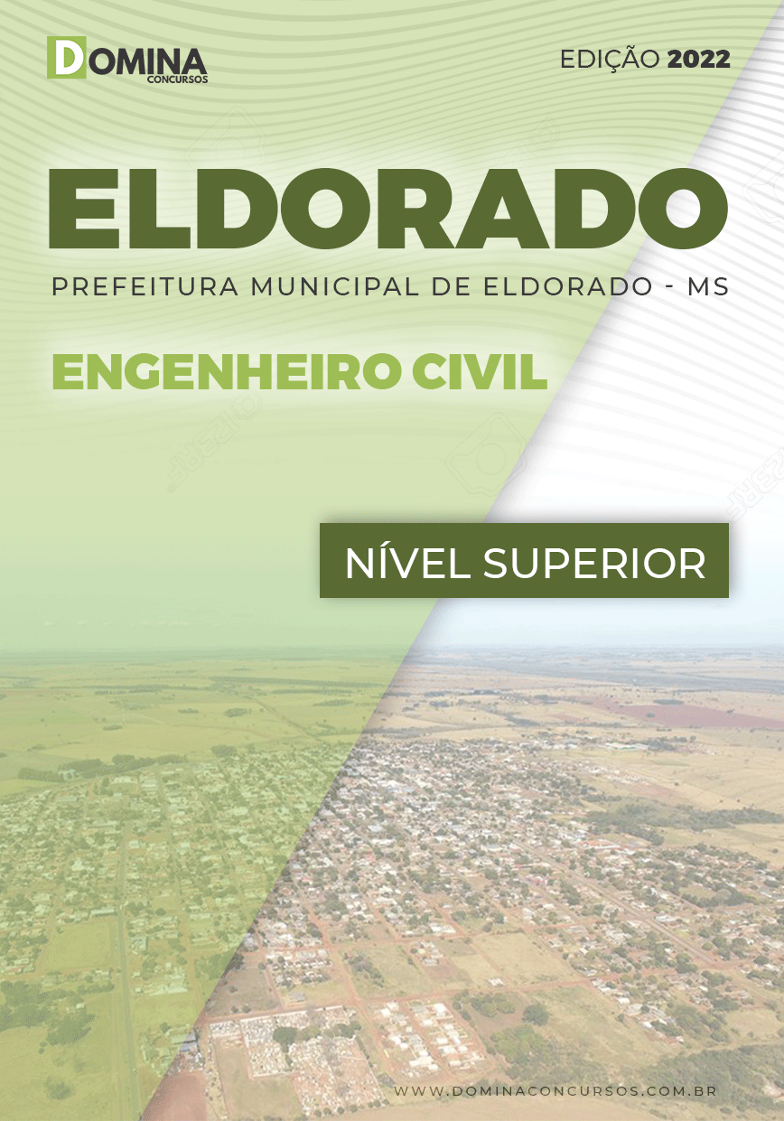 Apostila Concurso Pref Eldorado MG 2022 Engenheiro Civil