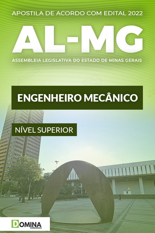 Apostila Digital Concurso AL MG 2022 Engenheiro Mecânico