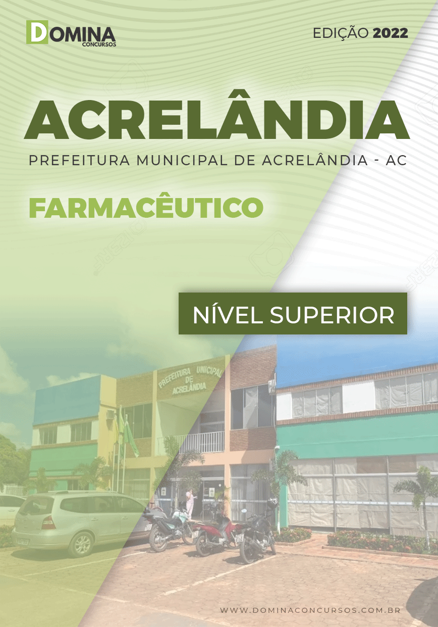 Apostila Concurso Pref Acrelândia AC 2022 Farmacêutico