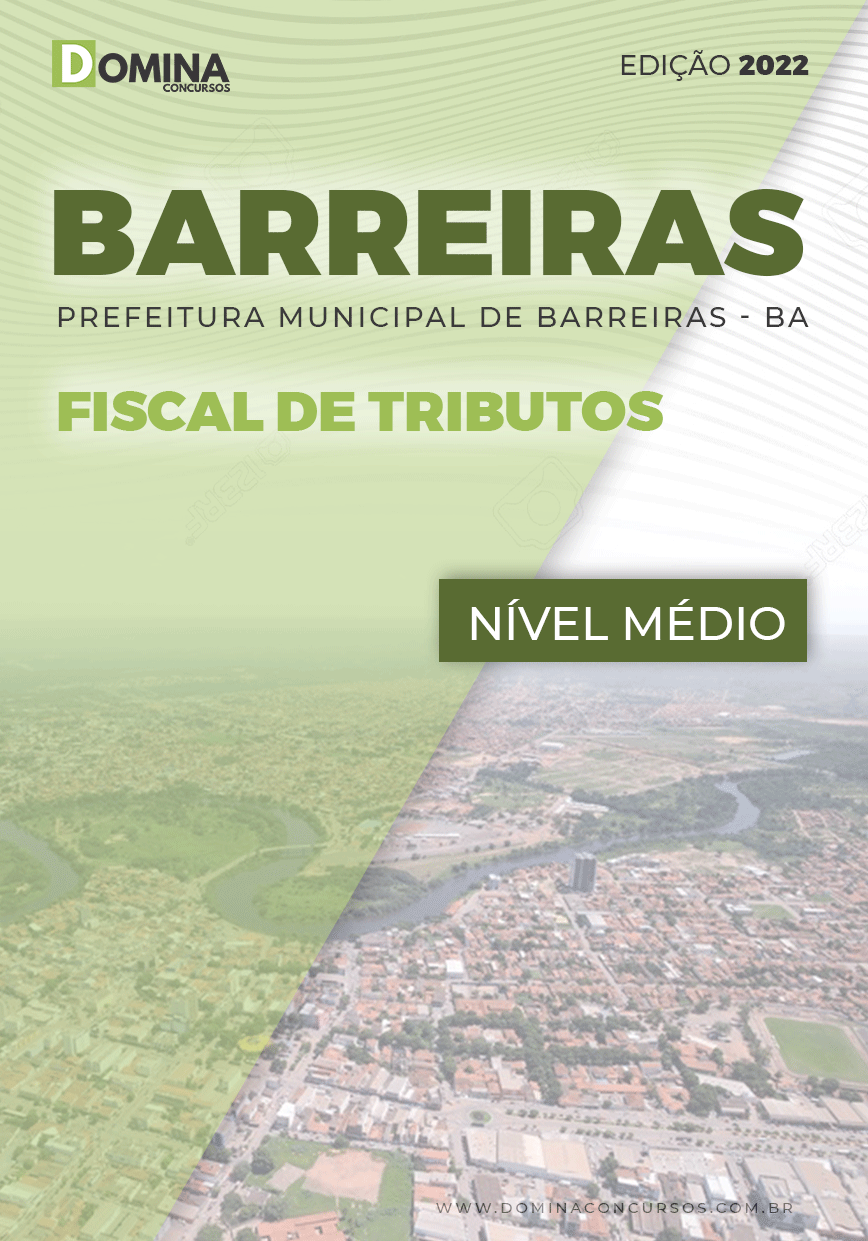 Apostila Concurso Pref Barreiras BA 2022 Fiscal Tributos