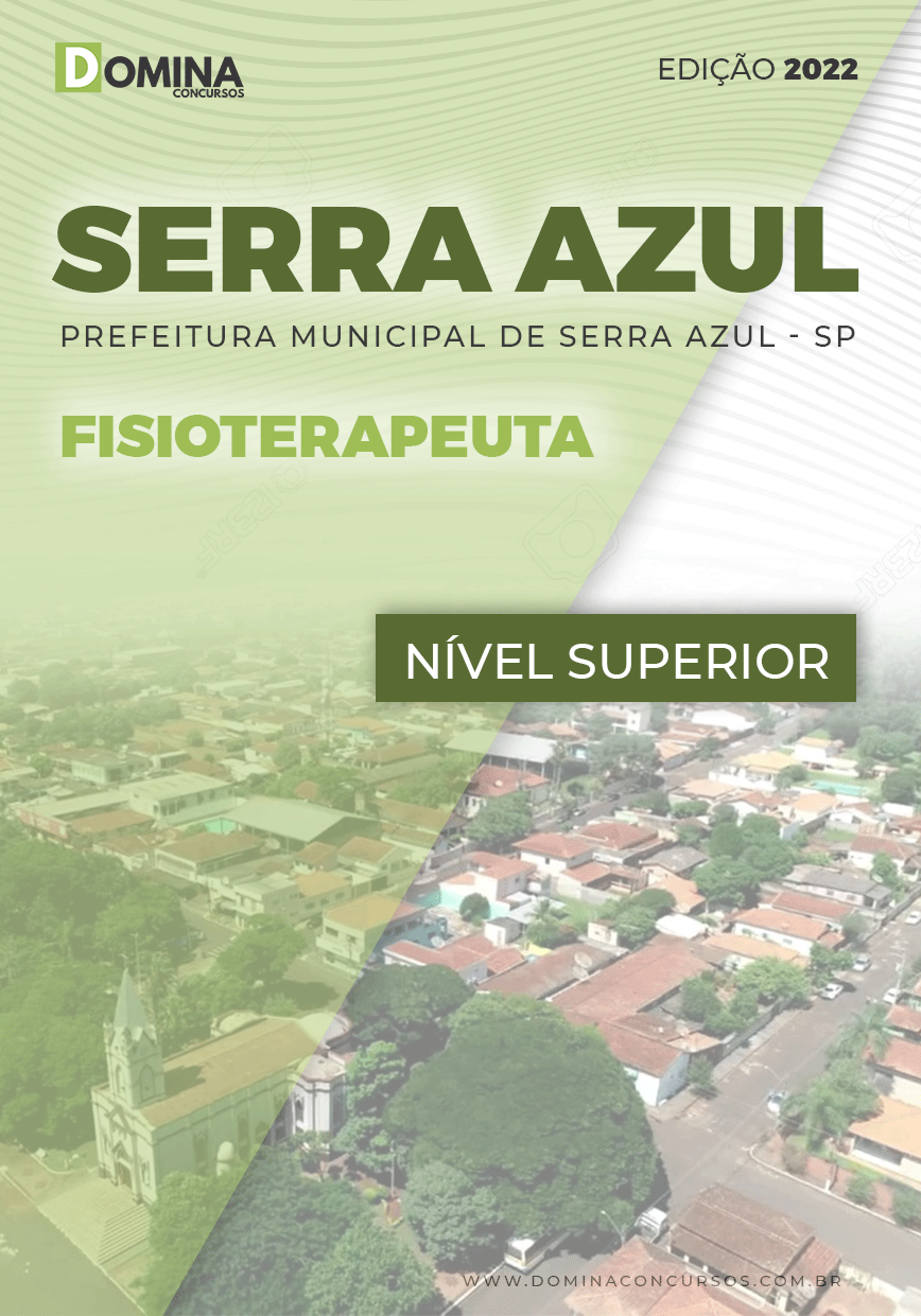 Apostila Concurso Pref Serra Azul SP 2022 Fisioterapeuta