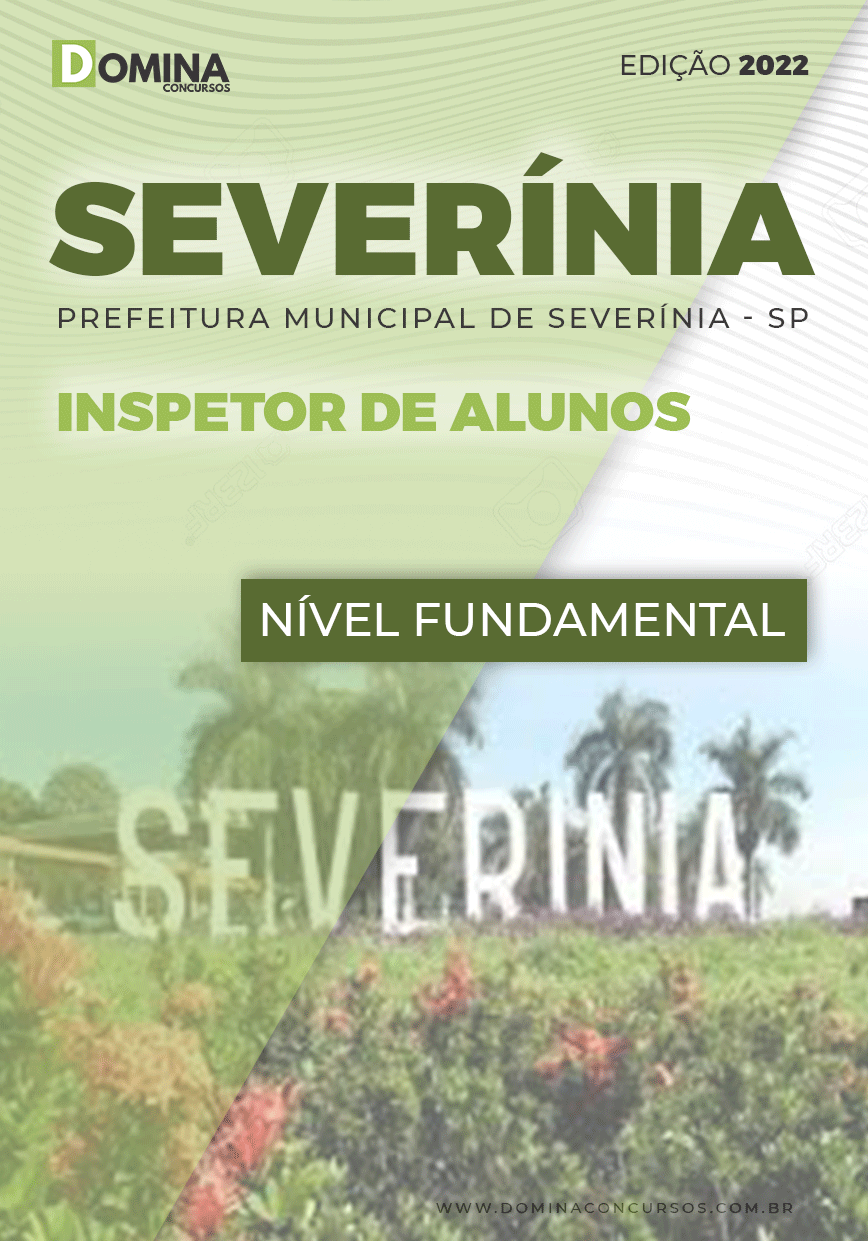 Apostila Digital Pref Severínia SP 2022 Inspetor Alunos