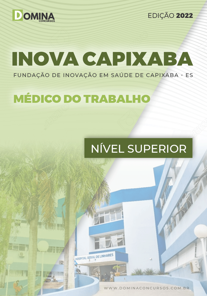 Apostila Digital INOVA Capixaba ES 2022 Médico Trabalho