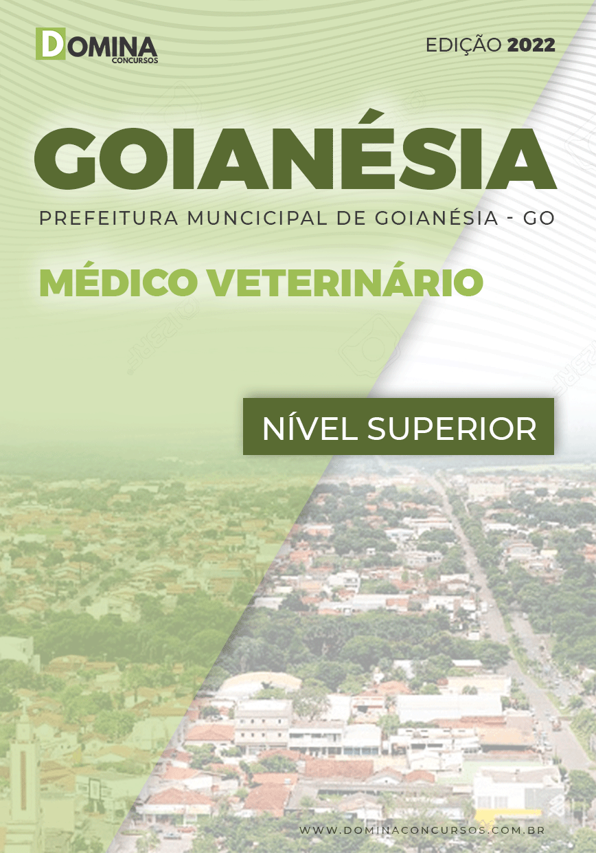 Apostila Pref Goianésia GO 2022 Médico Veterinário
