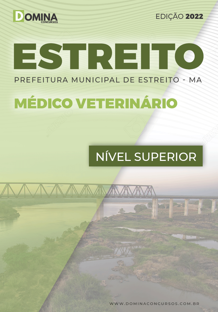 Apostila Digital Pref Estreito MA 2022 Médico Veterinário