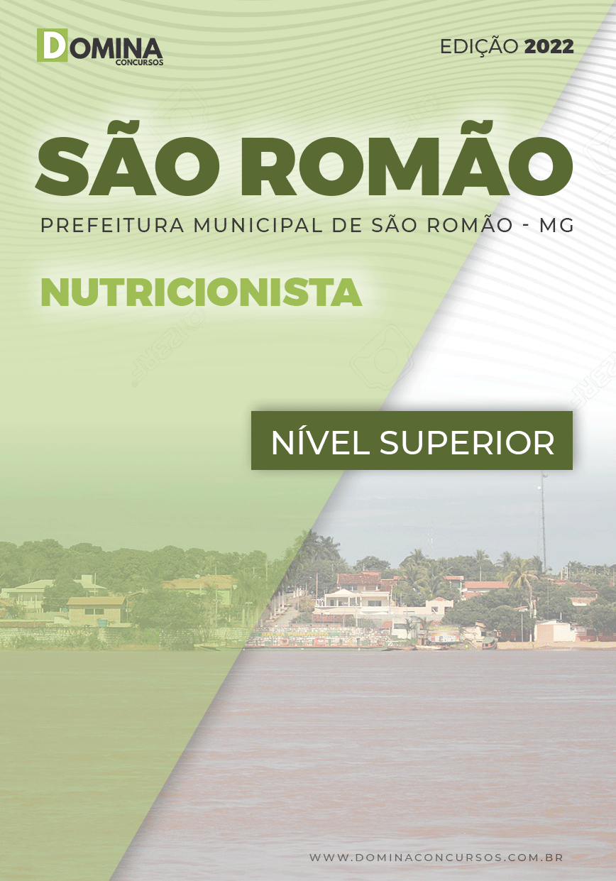 Apostila Digital Pref São Romão MG 2022 Nutriconista