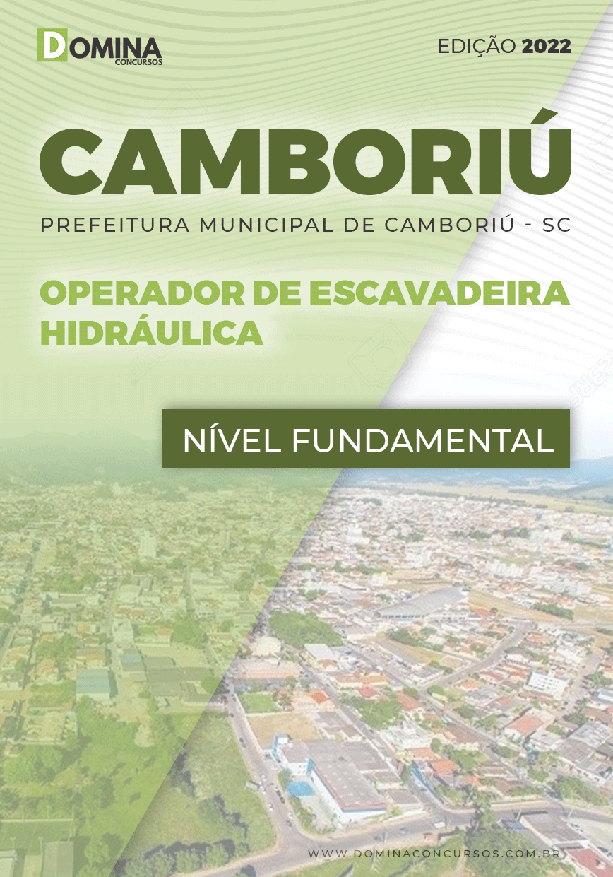 Apostila Pref Camboriú SC 2022 Operador Micro Trator