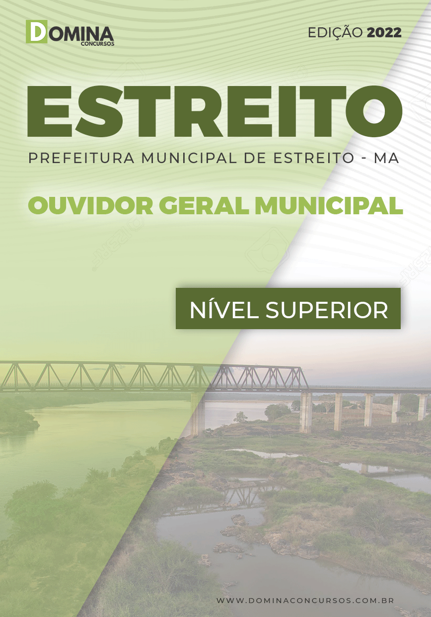 Apostila Pref Estreito MA 2022 Ouvidor Geral Municipal