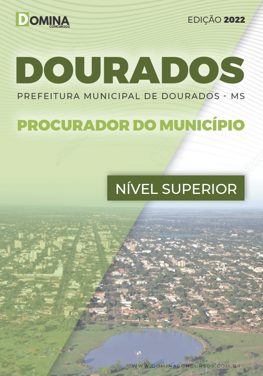 Apostila Pref Dourados MG 2022 Procurador Município