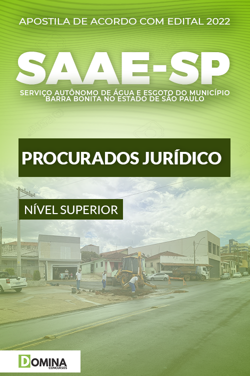 Apostila SAAE Barra Bonita SP 2022 Procurador Jurídico