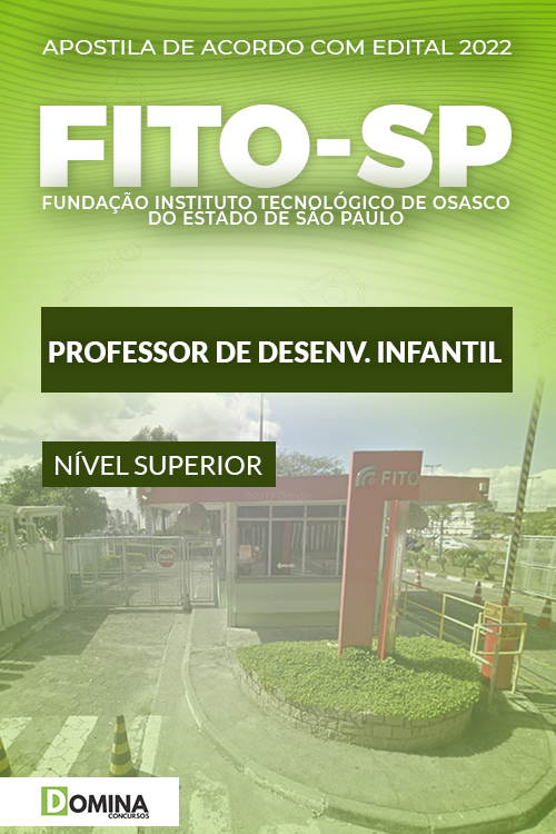 Apostila FITO SP 2022 Professor Desenvolvimento Infantil