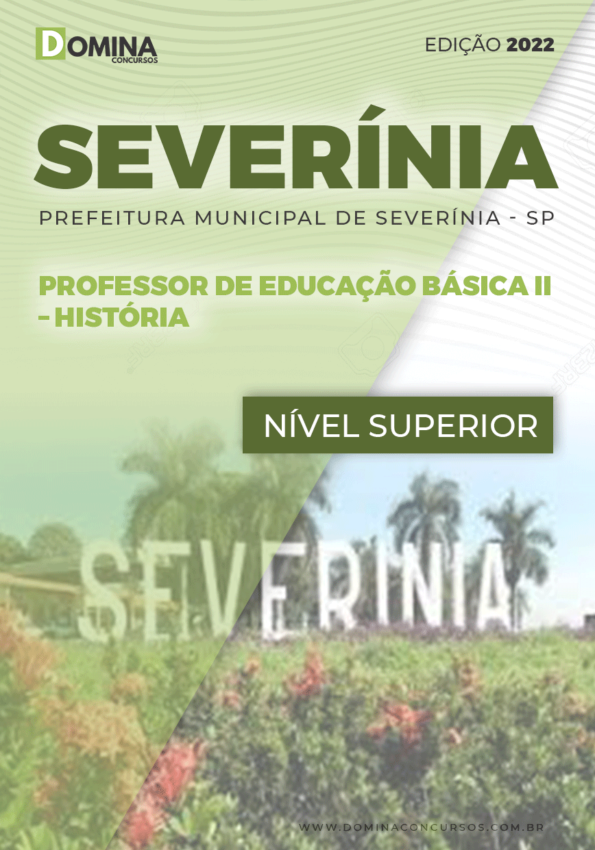 Apostila Pref Severínia SP 2022 Prof Educação Básica II História
