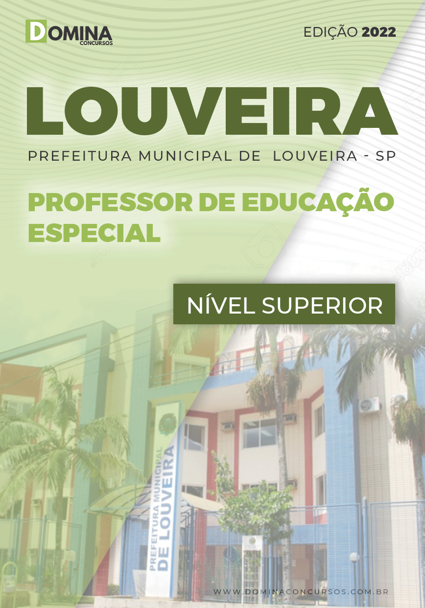 Apostila Pref Louveira SP 2022 Professor Educação Especial