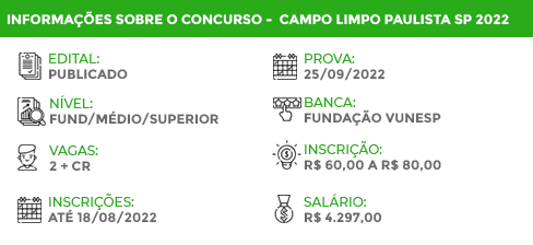 Apostila Câmara Campo Limpo Paulista SP 2022 Analista Licitação