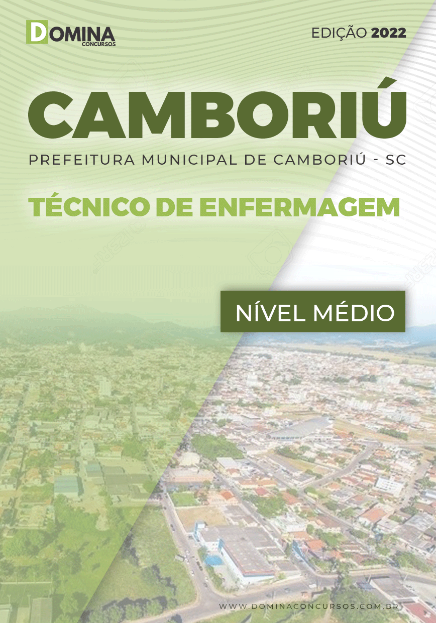 Apostila Digital Pref Camboriú SC 2022 Técnico Enfermagem
