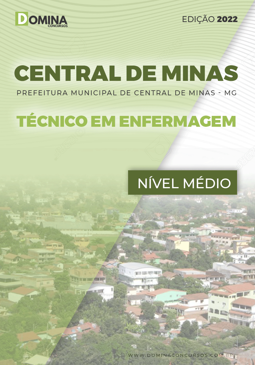 Apostila Pref Central Minas MG 2022 Técnico Enfermagem