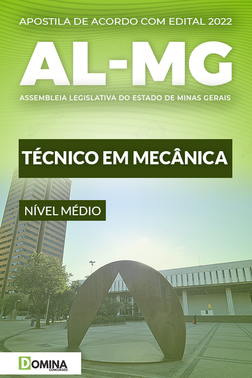 Apostila Concurso AL MG 2022 Técnico em Mecânica