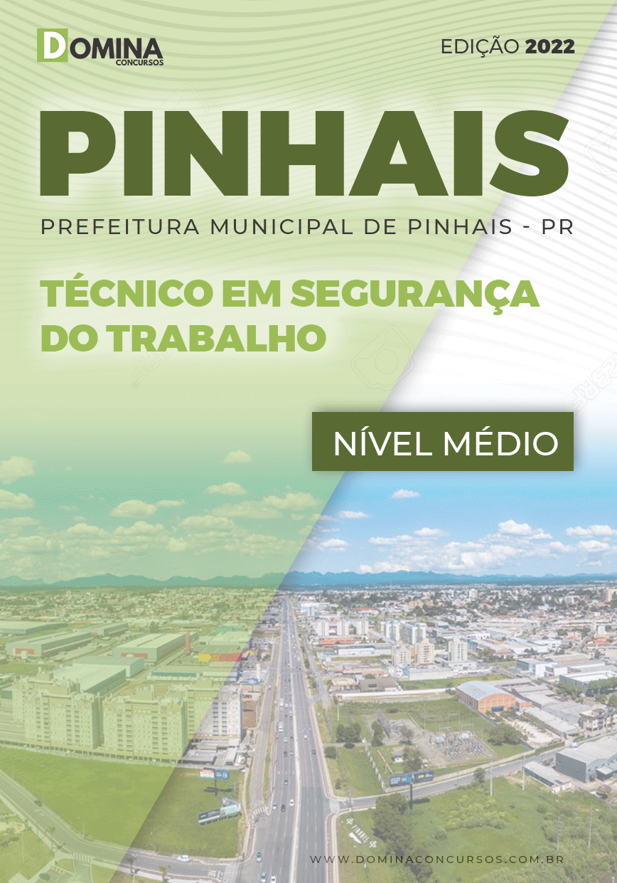 Apostila Pref Pinhais PR 2022 Técnico Segurança Trabalho