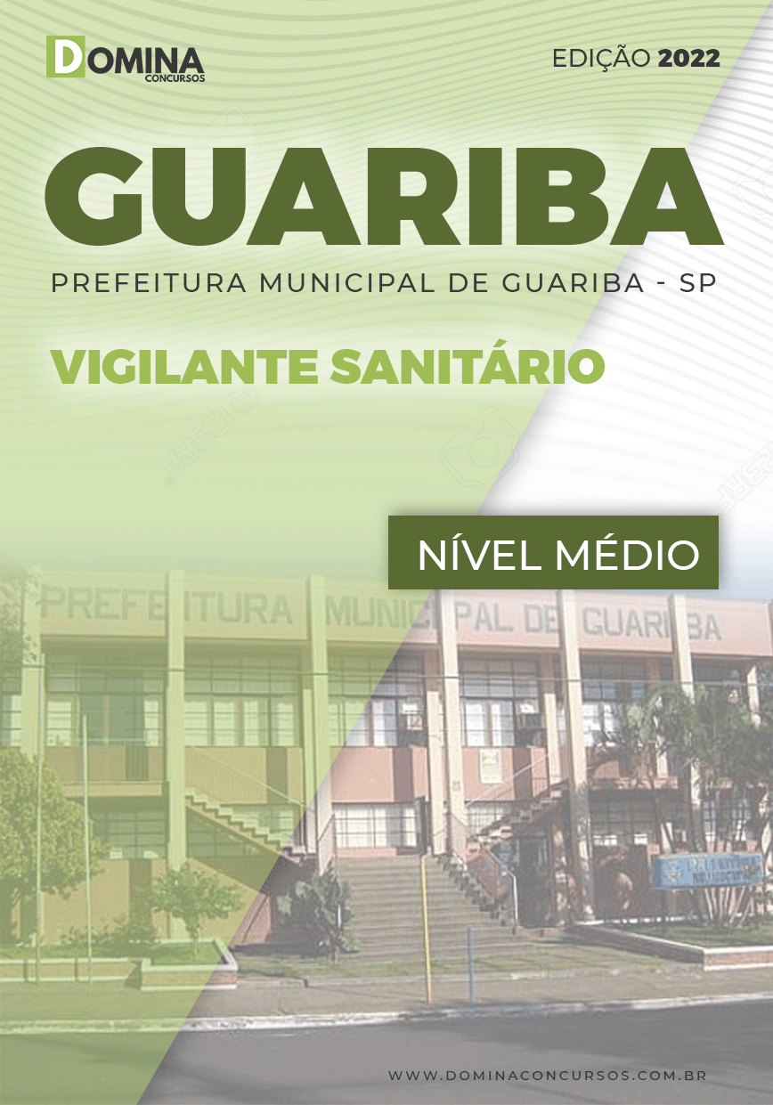 Apostila Digital Pref Guariba SP 2022 Vigia Patrimonial