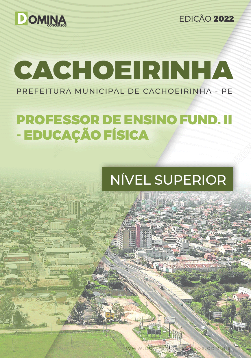 Apostila Pref Cachoeirinha PE 2022 Prof Ens Fund II Educação Física