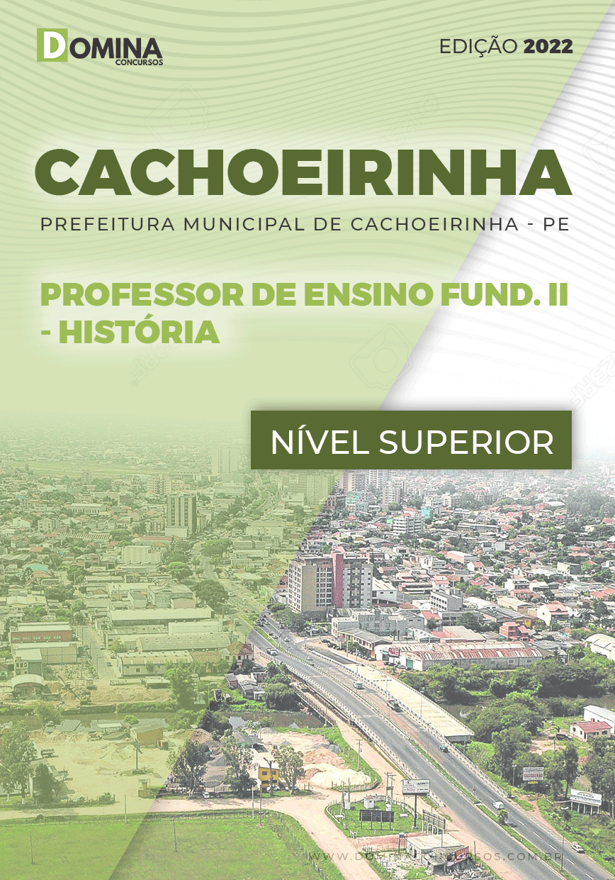 Apostila Pref Cachoeirinha PE 2022 Prof Ens Fund II História