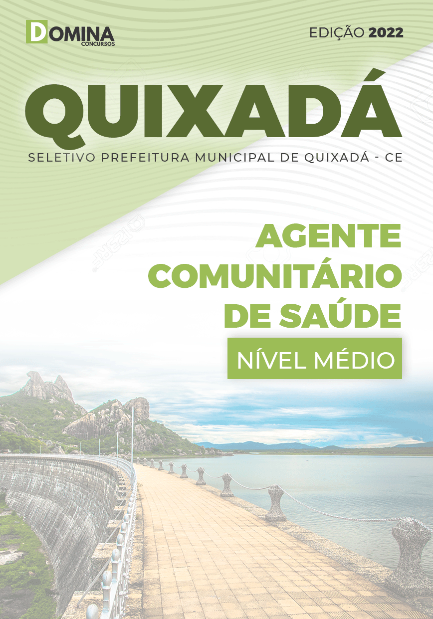 Apostila Pref Quixadá CE 2022 Agente Comunitário de Saúde