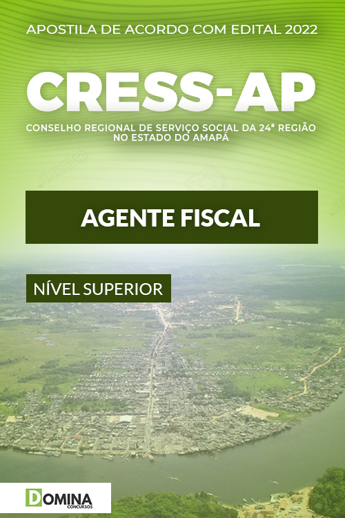 Apostila Digital Concurso CRESS AP 2022 Agente Fiscal