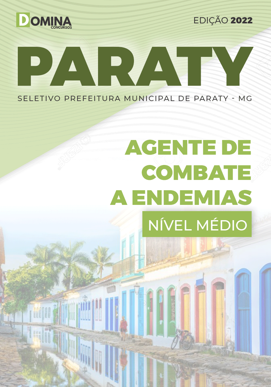 Apostila Pref Paraty RJ 2022 Agente Combate Endemias