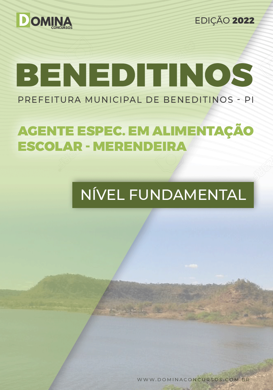 Apostila Pref Beneditinos PI 2022 Agente Espec Alimentação Escolar