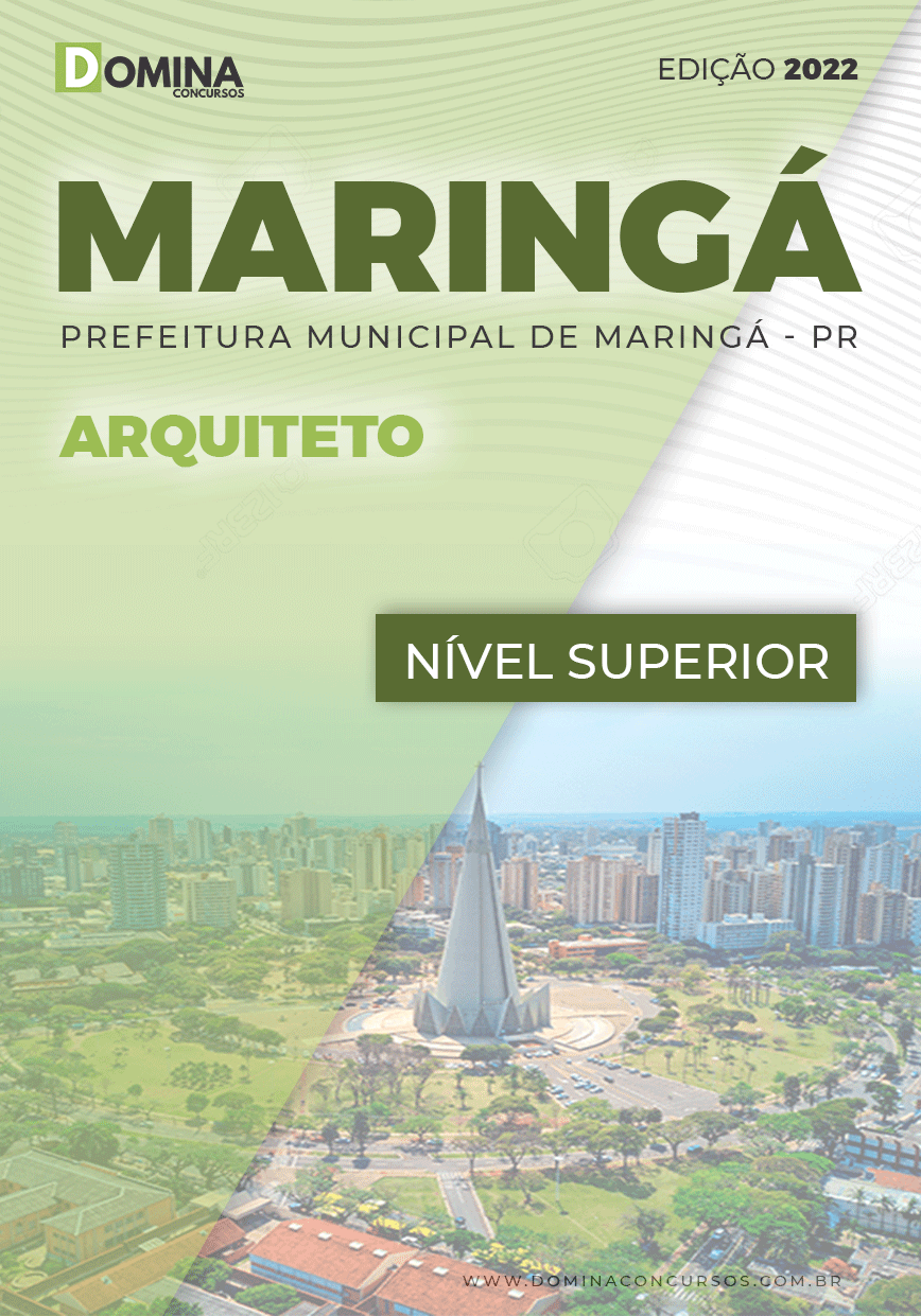 Apostila Digital Concurso Pref Maringá PR 2022 Arquiteto