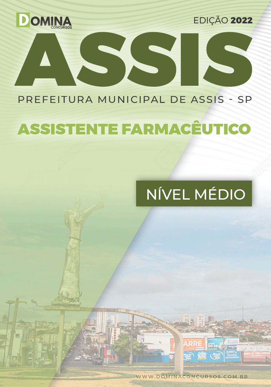 Apostila Pref Assis SP 2022 Assistente Farmacêutico