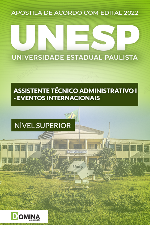 Apostila UNESP 2022 Assistente Téc Adm I Propriedade Intelectual