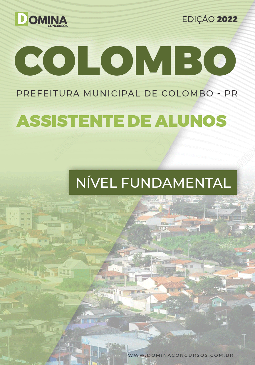 Apostila Concurso Pref Colombo PR 2022 Assistente Alunos