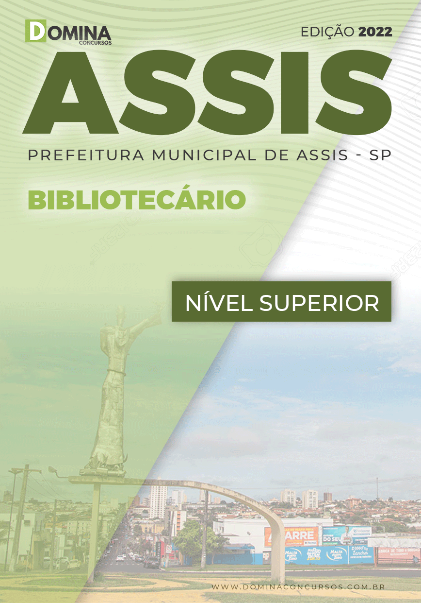 Apostila Digital Concurso Pref Assis SP 2022 Bibliotecário