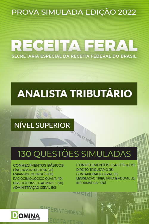 Prova Simulada Preparatória Receita Federal 2022 Analista Tributário