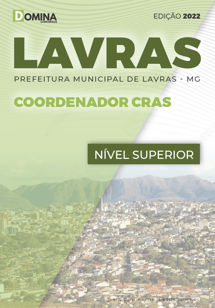 Apostila Pref Lavras MG 2022 Coord Espec Assistente Social CREAS