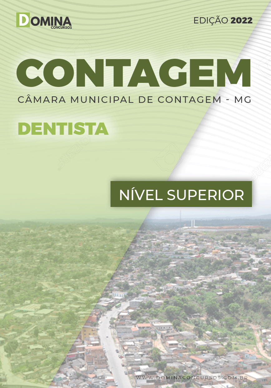 Apostila Digital Câmara Contagem MG 2022 Dentista